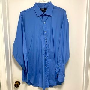 Vintage Polo by Ralph Lauren men's blue button down.